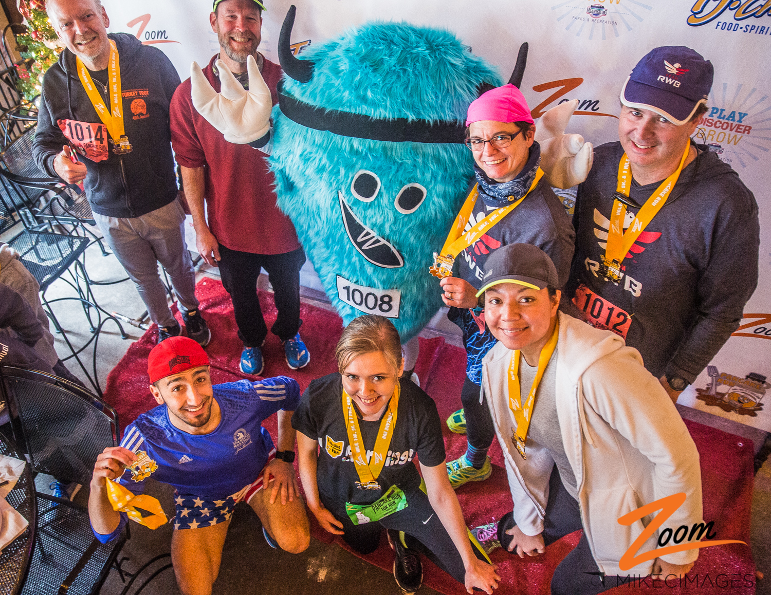 Pancakes and Resolutions Start Line