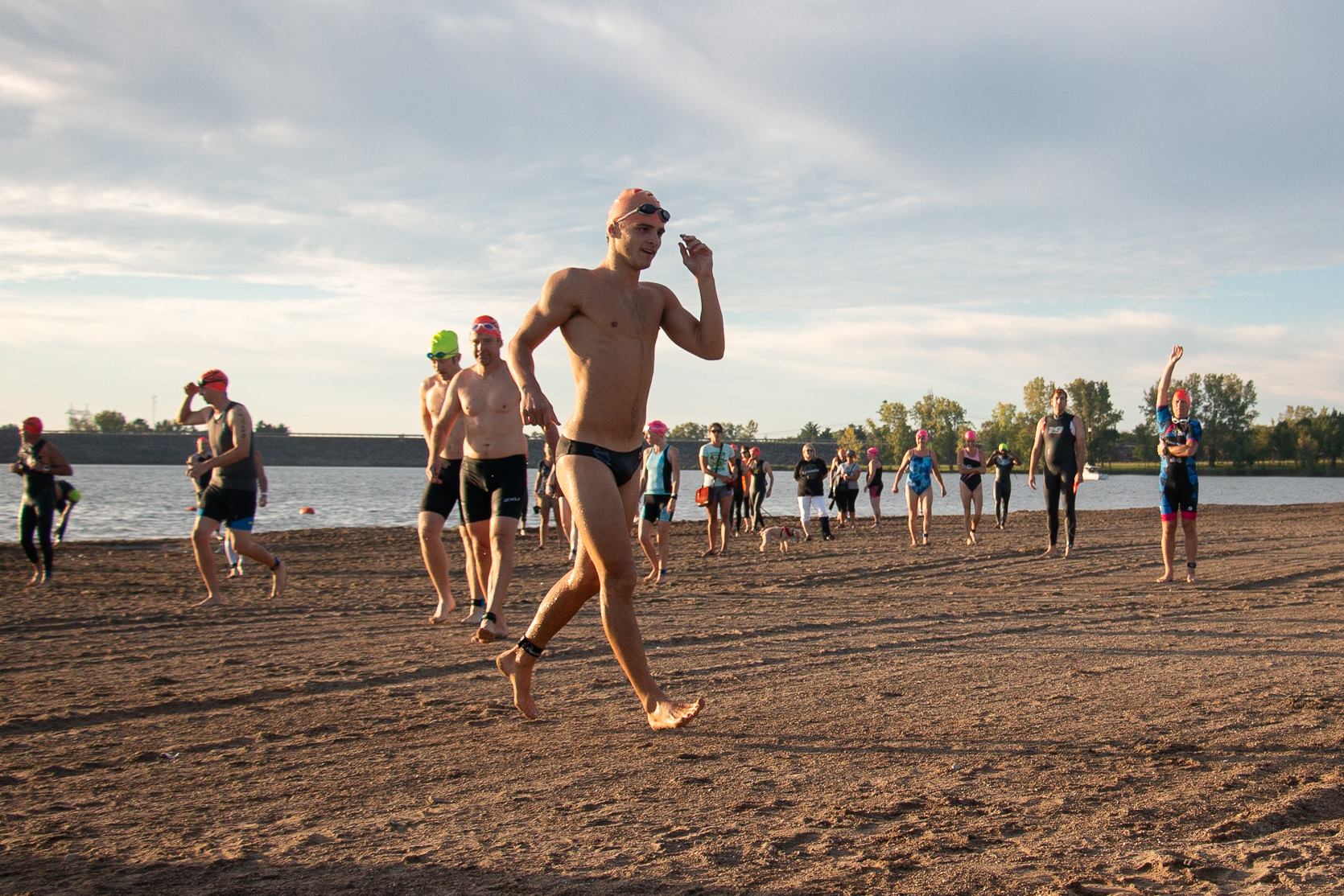 What men should wear for their first triathlon