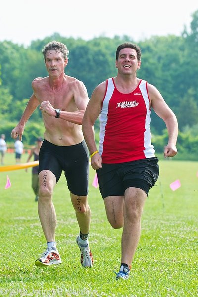 Athlete Running in Zoom Race